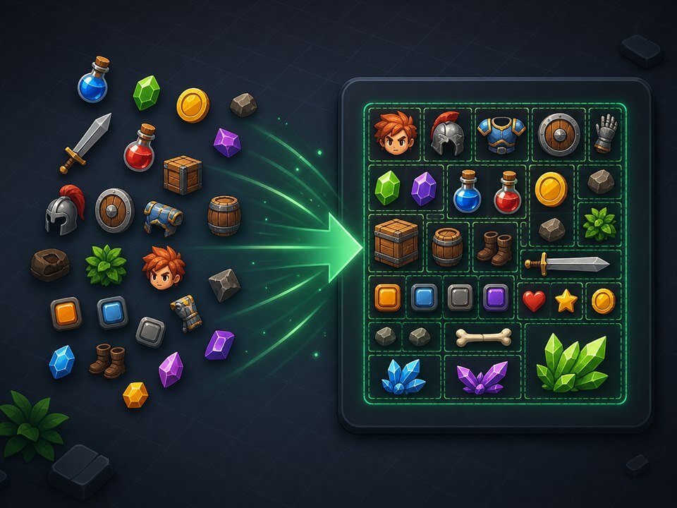 Smart Sprite Sheet Packer preview